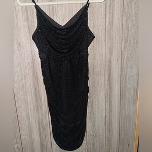 Black sparkly dress